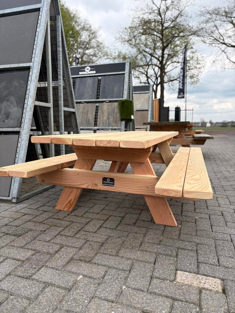 Kinderpicknickbank 2,5 meter, Ophalen, Zo goed als nieuw