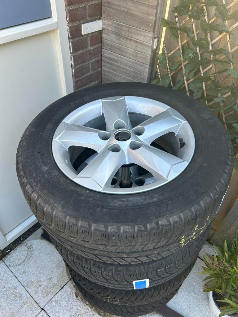 Winter banden set, Ophalen, 215 mm, 16 inch, Banden en Velgen