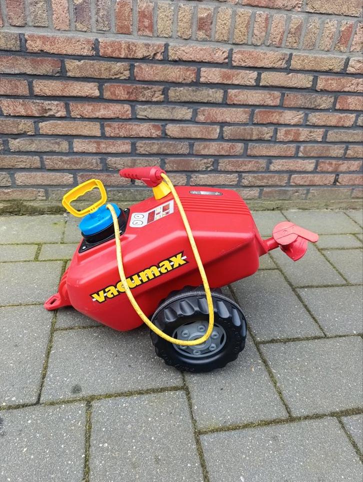 Rolly Toys brandweer aanhanger met waterpomp., Kinderen en Baby's, Speelgoed | Overig, Gebruikt, Jongen of Meisje, Ophalen of Verzenden