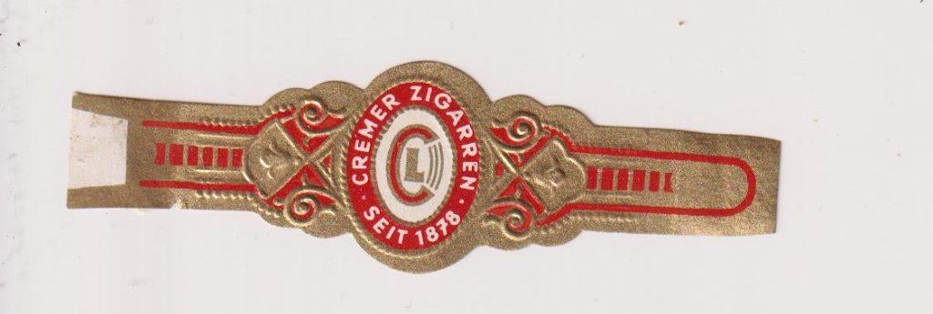 sigarenbanden - CREMER, Ophalen of Verzenden, Zo goed als nieuw, Sigarenbandjes