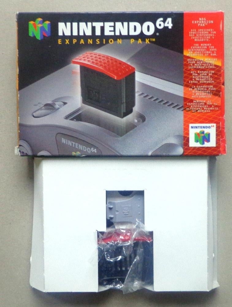 Origineel Expansion Pak voor de Nintendo 64 + doosje, Spelcomputers en Games, Games | Nintendo 64, Overige genres, 1 speler, Ophalen of Verzenden