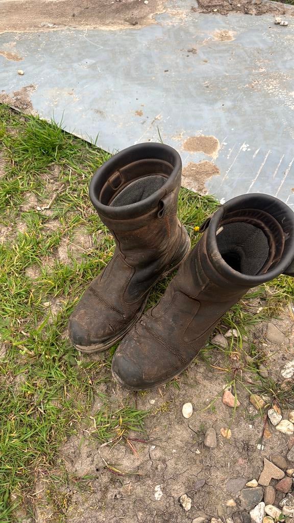 Gebruikte grisport laarzen, Tuin en Terras, Werkkleding, Ophalen of Verzenden, Gebruikt, Laarzen