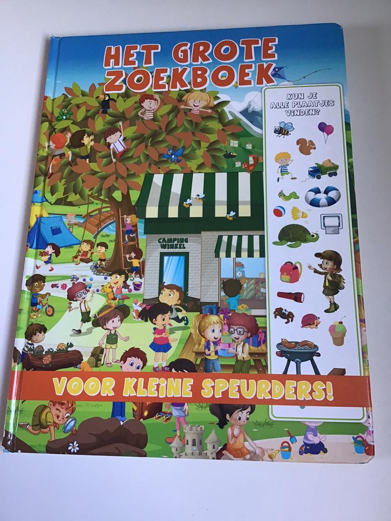 Het grote zoekboek voor kleine speurders, Boeken, Ophalen of Verzenden, Gelezen, Jongen of Meisje, Non-fictie