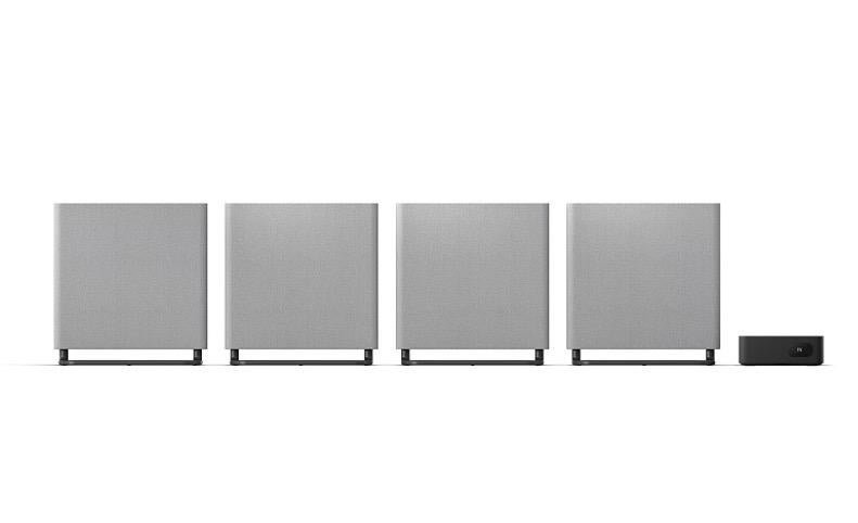 Sony BRAVIA Theatre Quad met sa-sw5 subwoofer, Ophalen, Zo goed als nieuw, Complete surroundset, Sony