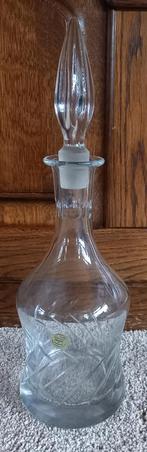 Karaf met stop van Bleikristal, puntgaaf, Ophalen of Verzenden