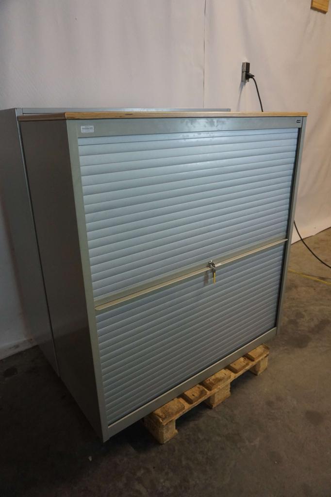 Archiefkast roldeurkast dossierkast gereedschapskast, Gebruikt, 100 tot 150 cm, 100 tot 150 cm, Niet ingevuld