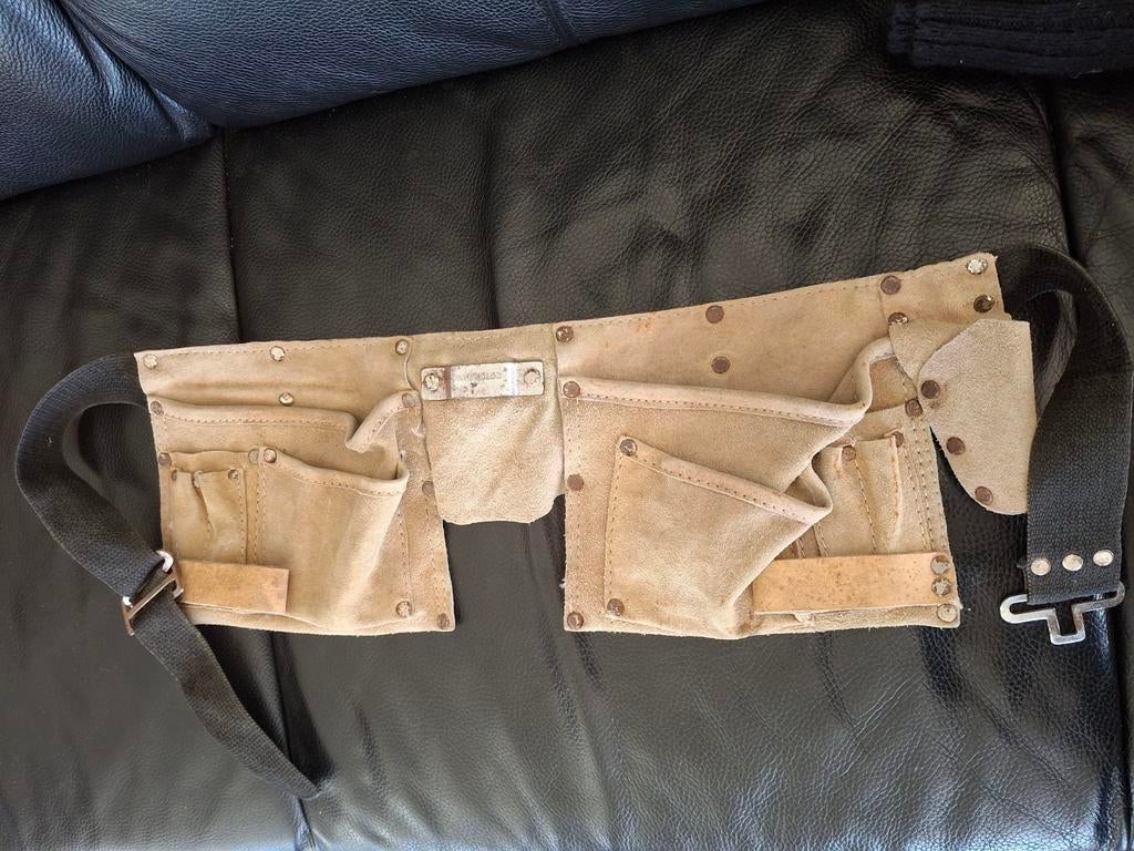 Nieuw Spijkerschort / Gereedschapsschort van leer, Ophalen of Verzenden, Nieuw