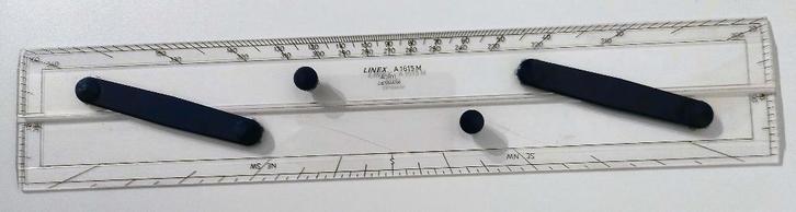 Paralel liniaal, Watersport en Boten, Zeilen en Zeiltoebehoren, Gebruikt, Overige typen, Minder dan 15 m², Ophalen of Verzenden