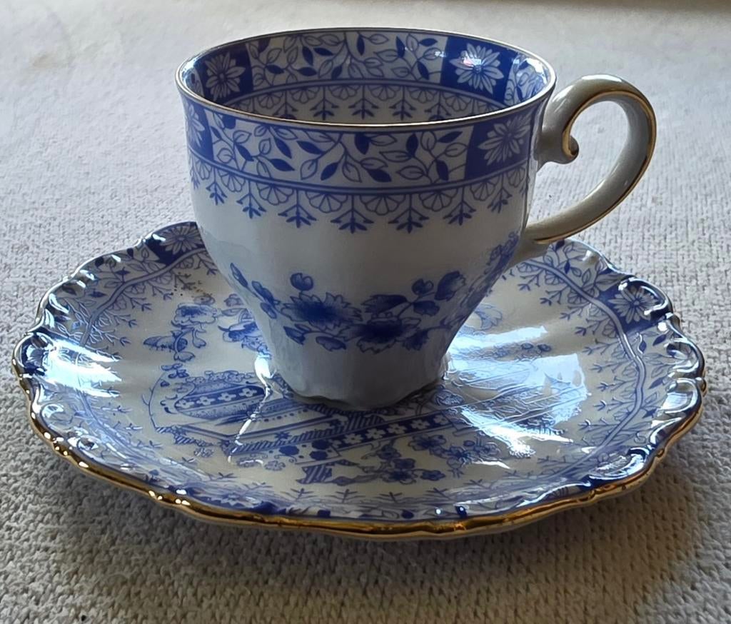 Kop en schotel Seltmann Weiden Bavaria W.Germany, Antiek en Kunst, Antiek | Porselein, Ophalen of Verzenden