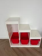 IKEA Trofast opbergsysteem met 3 bakken - Goede staat, Kinderen en Baby's, Kinderkamer | Commodes en Kasten, Gebruikt, Minder dan 50 cm