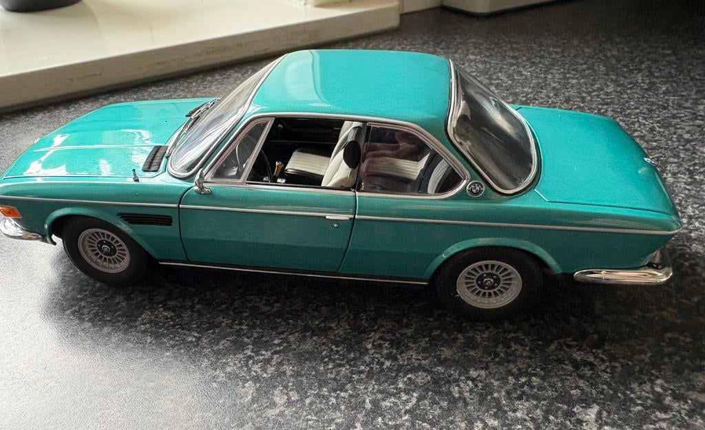 Miniature BMW 2002 Tii 1/18 - Anson Classic (Réf. 30386) - Blanche