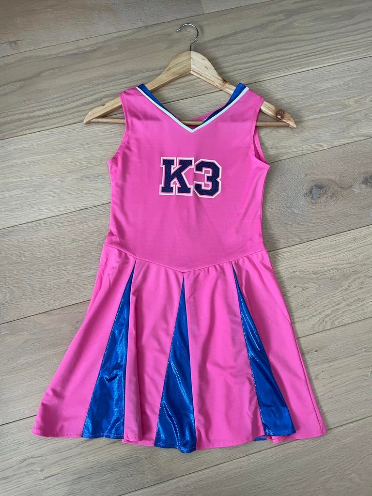 K3 jurkje roze met blauw maat 152, Ophalen of Verzenden, Zo goed als nieuw, 122 t/m 128, Meisje