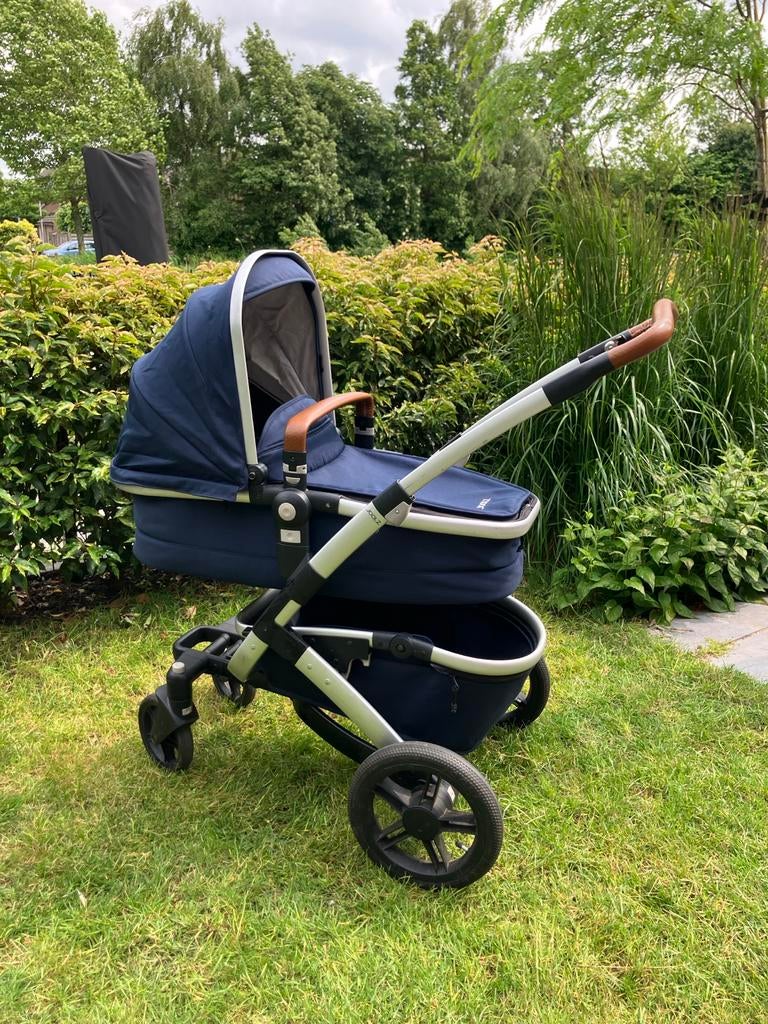 Joolz Geo kinderwagen donkerblauw, Gebruikt, Combiwagen, Met reiswieg, Ophalen
