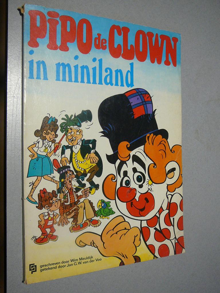 pipo de clown in miniland, Eén stripboek, Ophalen of Verzenden