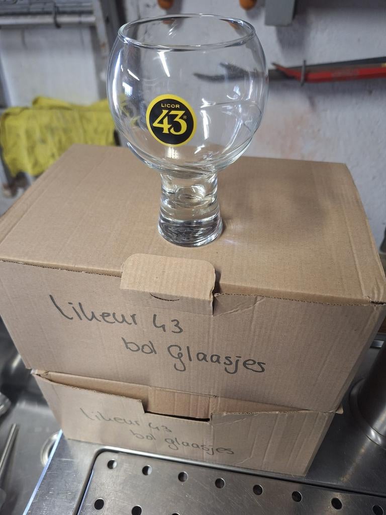 Licor 43 Glazen 12x, Nieuw, Ophalen of Verzenden, Overige merken, Glas