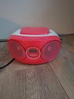 Philips CD-speler roze wit, Ophalen of Verzenden, Philips, Draagbaar
