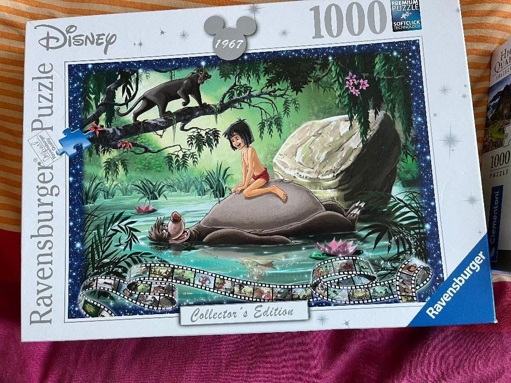 Twee puzzels 1000 stukjes, Ophalen of Verzenden, 500 t/m 1500 stukjes, Zo goed als nieuw, Legpuzzel