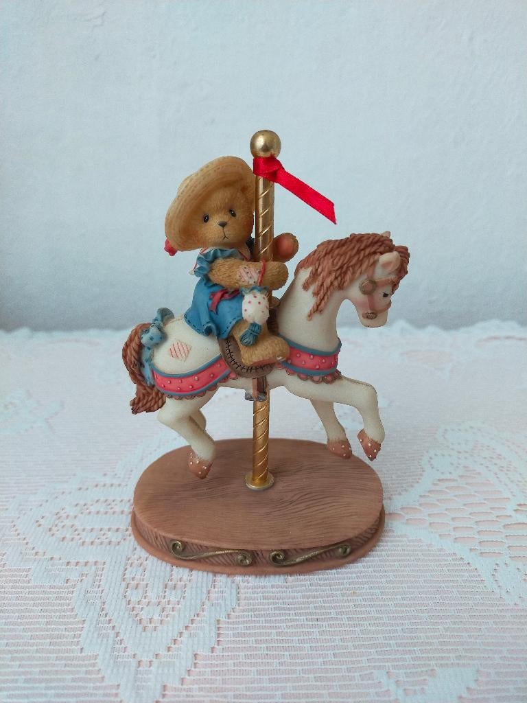Cherished Teddies Carousel - Gina, Verzamelen, Ophalen of Verzenden, Gebruikt, Beeldje, Cherished Teddies