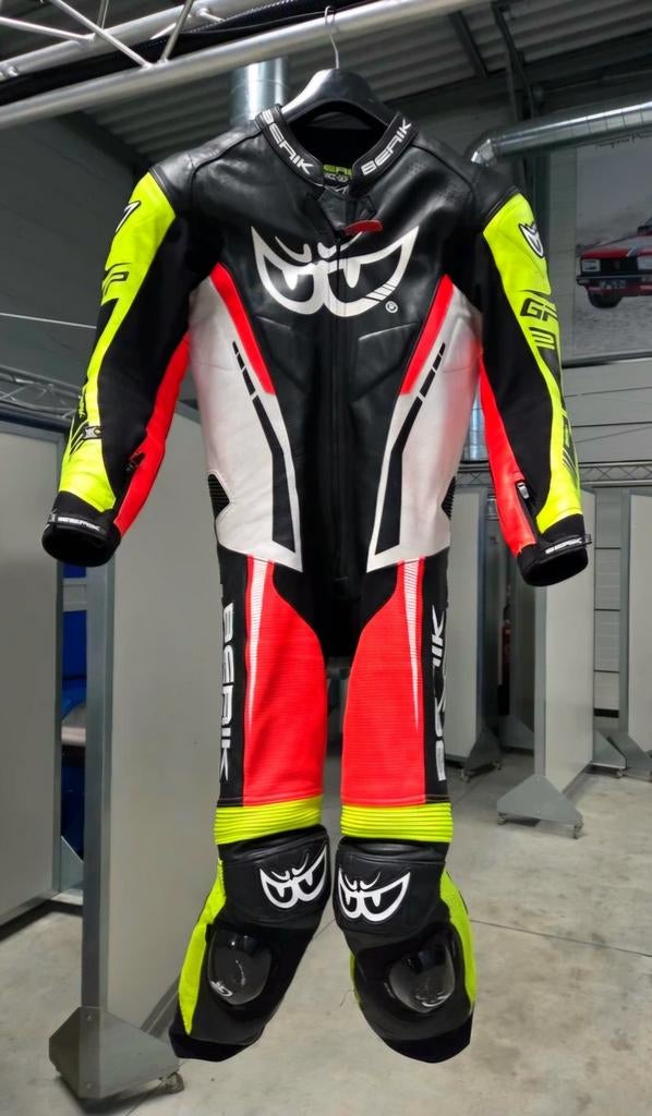 Berik GP2 motoroverall raceoverall motorpak maat 52 ZGAN, Ophalen of Verzenden, Berik, Tweedehands, Heren