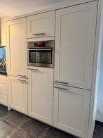 Mooie crèmekleurige hoekkeuken met granieten blad, Ophalen, Gebruikt, Hoekkeuken, Graniet of Steen