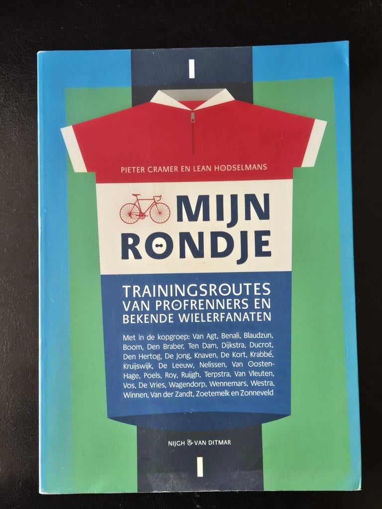 Mijn Rondje: Trainingsroutes van Profrenners, Ophalen of Verzenden, Zo goed als nieuw, Pieter Cramer en Lean Hodselmans, Lopen en Fietsen