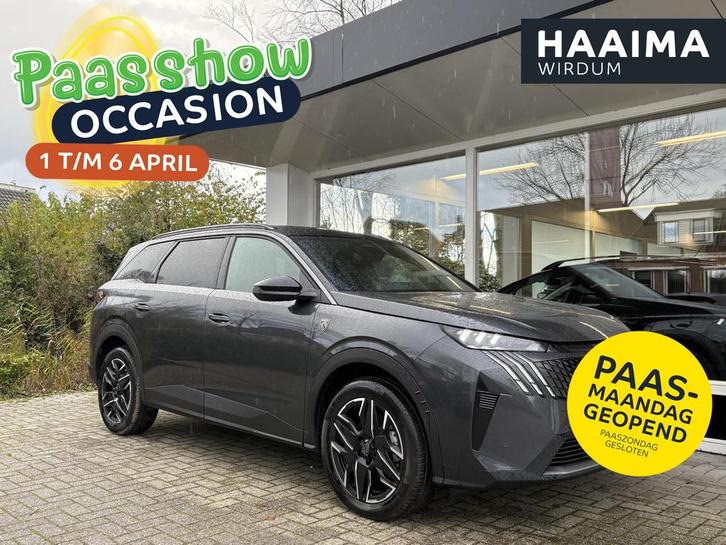Peugeot 5008 1.2 Hybrid 145 GT |Automaat | Elektr. achterkle, Auto's, Peugeot, Bedrijf, Te koop, ABS, Achteruitrijcamera, Adaptive Cruise Control