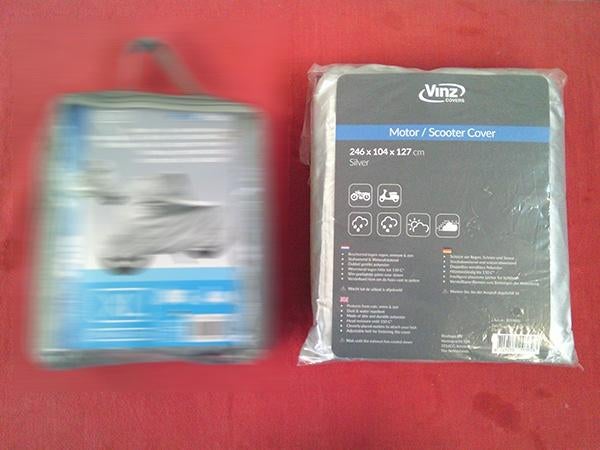 Beschermhoes Vinz (vierwiel- en bakfiets motor scooter, Ophalen of Verzenden