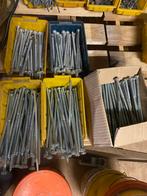 Partij lange schroeven, Doe-het-zelf en Verbouw, IJzerwaren en Bevestigingsmiddelen, Ophalen, Gebruikt, 100 tot 250 mm, Schroeven