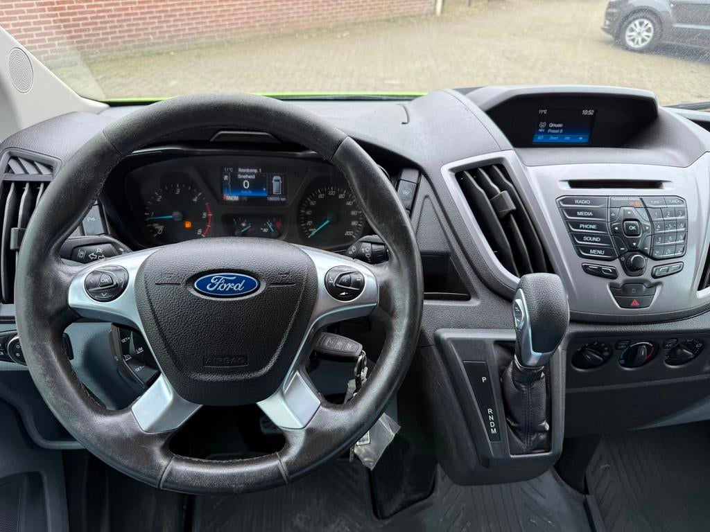 Ford Transit 330 2.0 TDCI L2H2 E6 stoelverwarming airco crui, Auto's, Euro 6, 4 cilinders, 2000 kg, Bedrijf