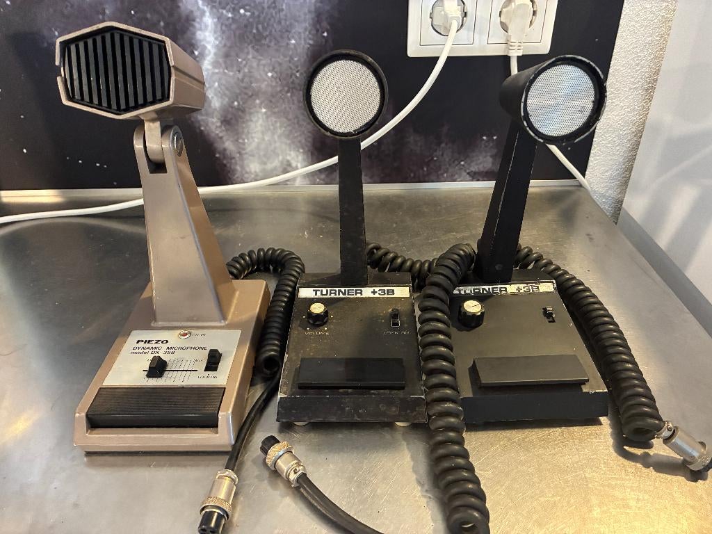 Diverse Desktop Microphones(27MC), Ophalen of Verzenden, Gebruikt, Zender en Ontvanger