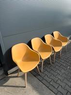 Set van 4 nette tuinstoelen Kwantum zo goed als nieuw, Tuin en Terras, Ophalen, Zo goed als nieuw, Kunststof