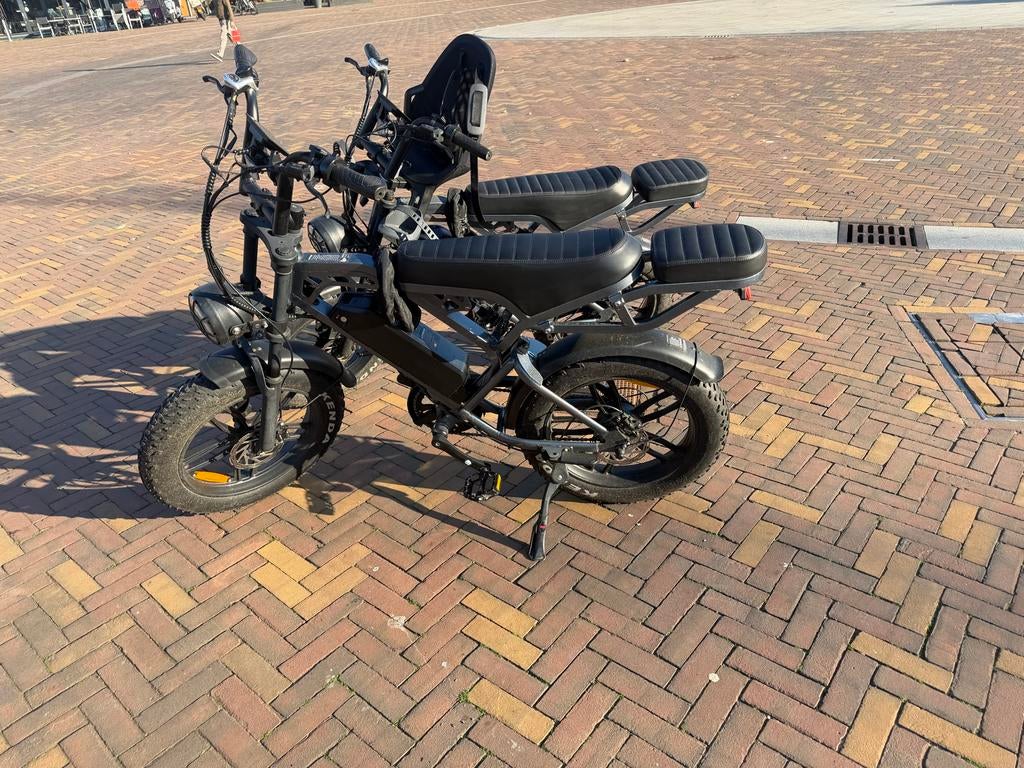 Twee V20 Pro elektrische fietsen, antraciet metallic, Ophalen of Verzenden