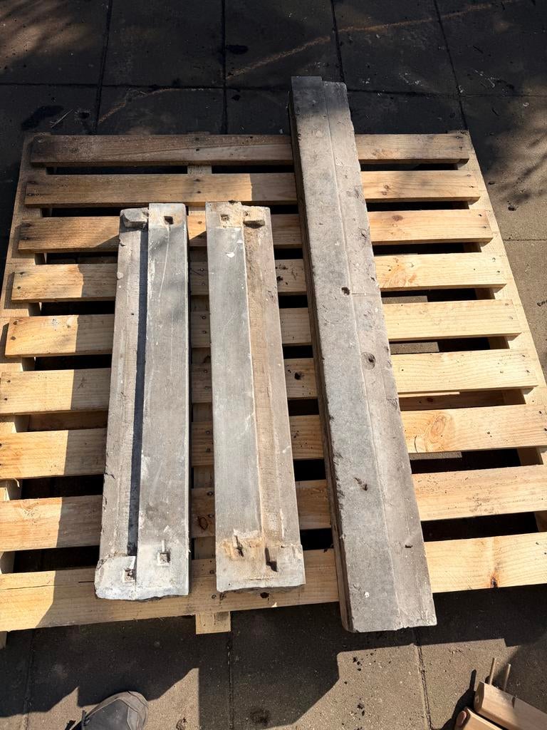 Dorpels steen antiek - 1x 1,40 2x 86 cm / 10 cm dik, Gebruikt, 80 tot 100 cm, Overige typen, Minder dan 200 cm