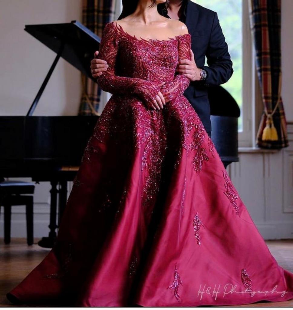 Henna jurk, Ophalen of Verzenden, Zo goed als nieuw, Trouwjurk