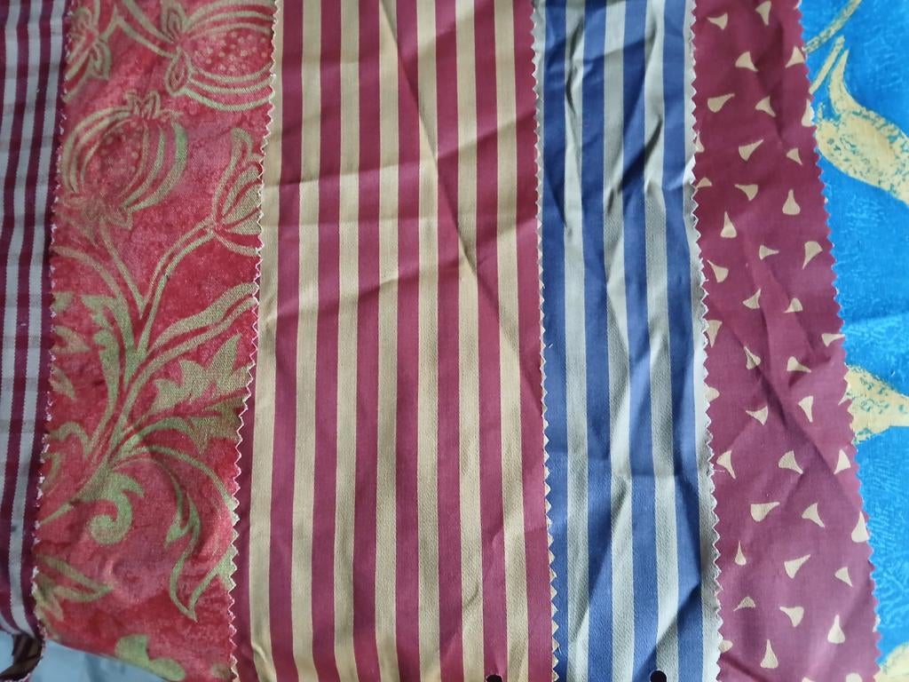 Diverse stofjes 12 stukjes. patchwork, kleding, decoratie, Hobby en Vrije tijd, Stoffen en Lappen, Overige materialen, Overige kleuren