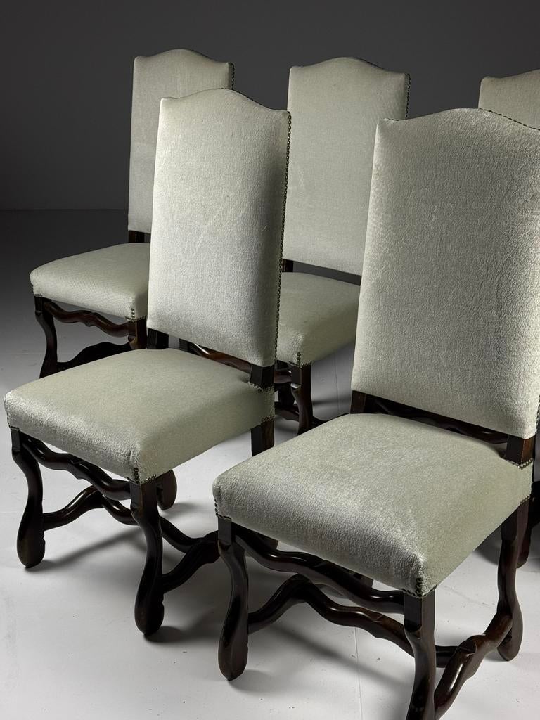 Set van 6 Os de Mouton stoelen klassiek, Ophalen