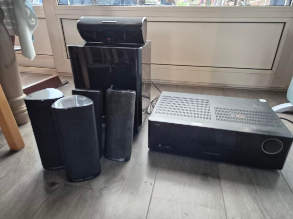 Harman Kardon Home Cinema Set met 5.1 speakers, Overige merken, Gebruikt, Blu-ray-speler, Ophalen of Verzenden