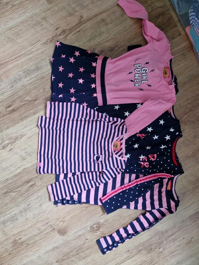 4 jurkjes en 1 shirtje van Z8 maat 104/110, Ophalen of Verzenden