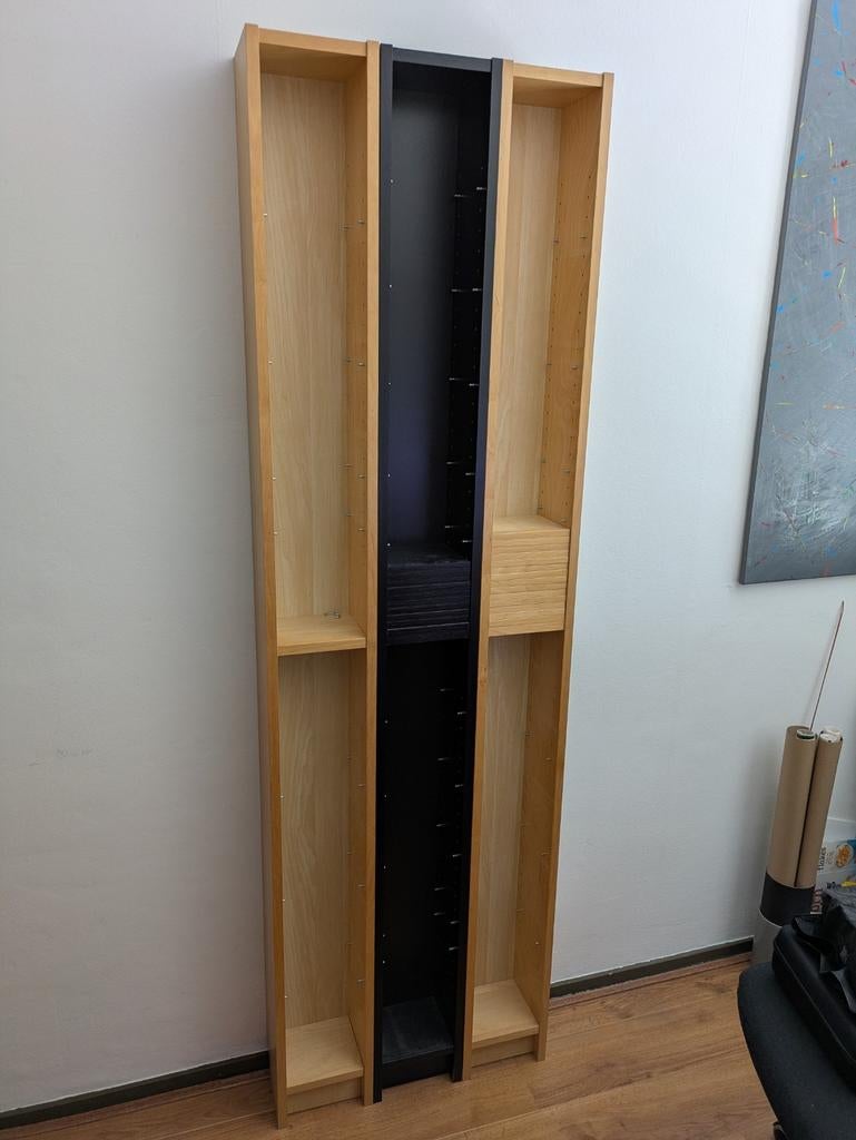 Ikea kast Gnedby, Huis en Inrichting, Woonaccessoires | Cd- en Dvd-rekken, Ophalen, Zo goed als nieuw, Hout, Cd's