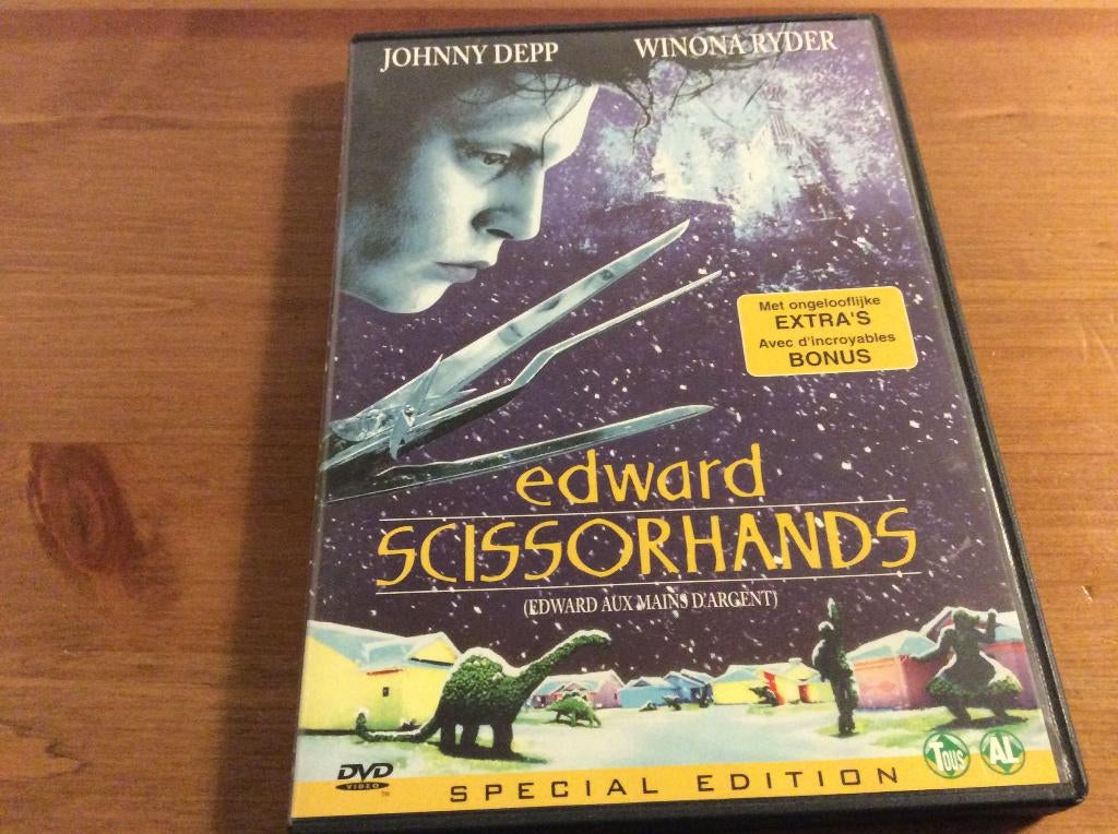 Edward Scissorhands. special edition dvd, Alle leeftijden, Ophalen of Verzenden, Gebruikt, Fantasy