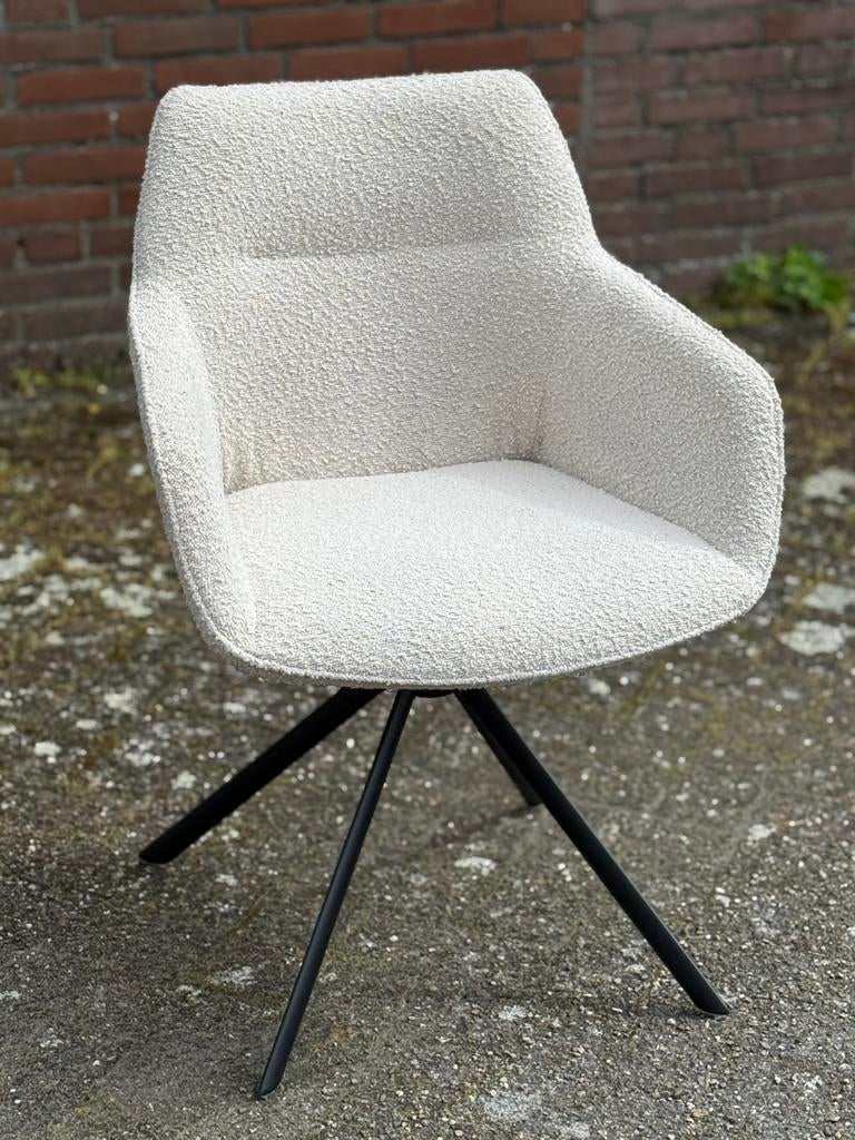 Eetkamerstoel (draai) Lifestyle, Ophalen of Verzenden, Zo goed als nieuw, Stof, Eén
