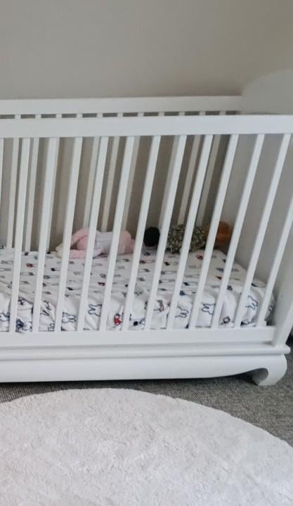 Romantisch ledikant baby, Kinderen en Baby's, Babywiegjes en Ledikanten, Ophalen, Gebruikt, Ledikant