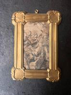 Gravure religieuze afbeelding, Antiek en Kunst, Ophalen of Verzenden