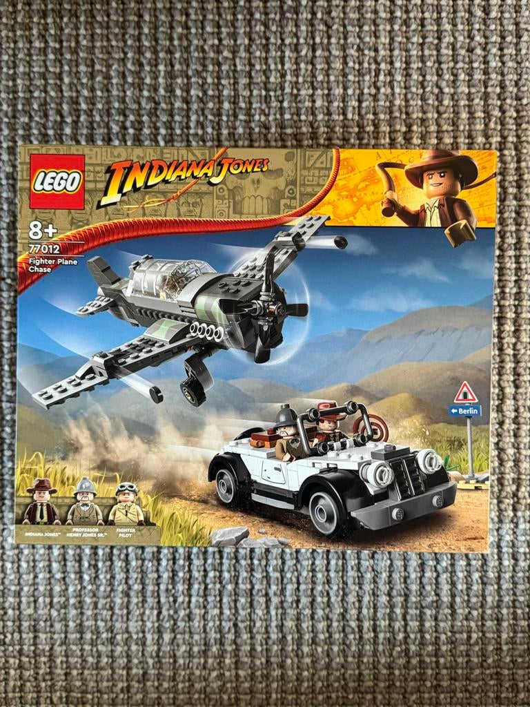 Lego Indiana Jones 77012 Fighter Plane Chase, Overige thema's, Lego, Nieuw, Ophalen of Verzenden