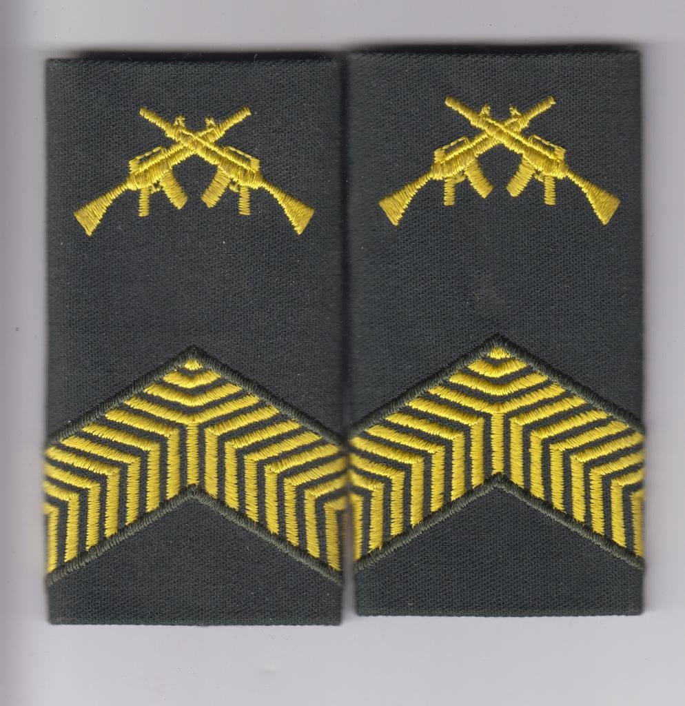 set rangen kpl olk blouse, Ophalen of Verzenden, Landmacht, Nederland, Embleem of Badge