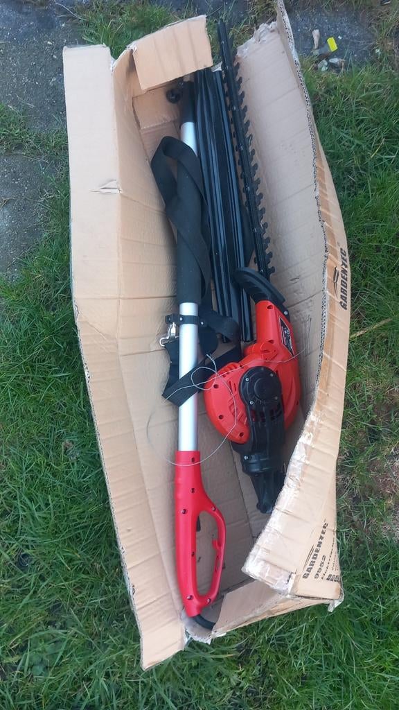 Uitvouwbare heggenschaar, Tuin en Terras, Ophalen, Nieuw, Elektrisch