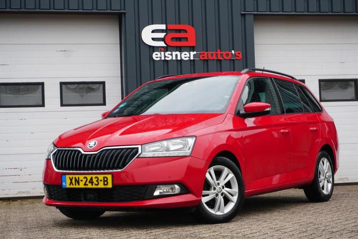 Skoda Fabia Combi 1.0 TSI Style | CAMERA | STOELVERW. | CLIM, Auto's, Skoda, Bedrijf, Te koop, Fabia, ABS, Achteruitrijcamera
