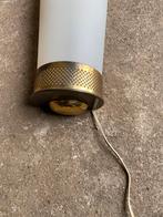 Fifties messing wandlamp, Gebruikt, Onbekend, Ophalen of Verzenden, Onbekend