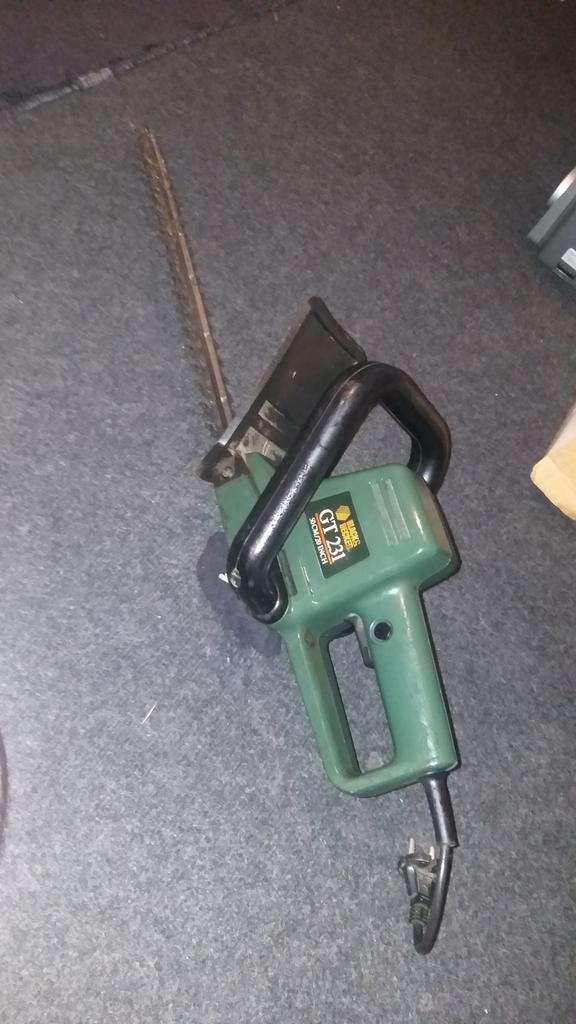 Black & Decker GT 231 heggenschaar, Ophalen of Verzenden, Gebruikt, Elektrisch