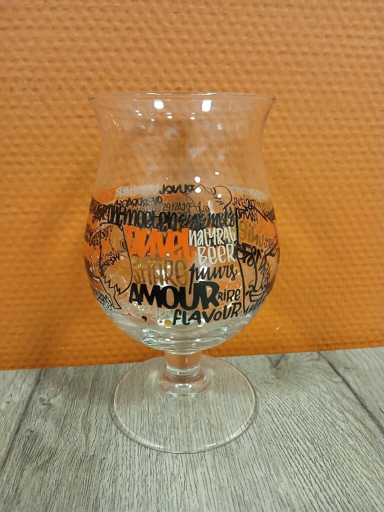 duvel denis meyers, Verzamelen, Ophalen of Verzenden, Zo goed als nieuw, Glas of Glazen, Duvel